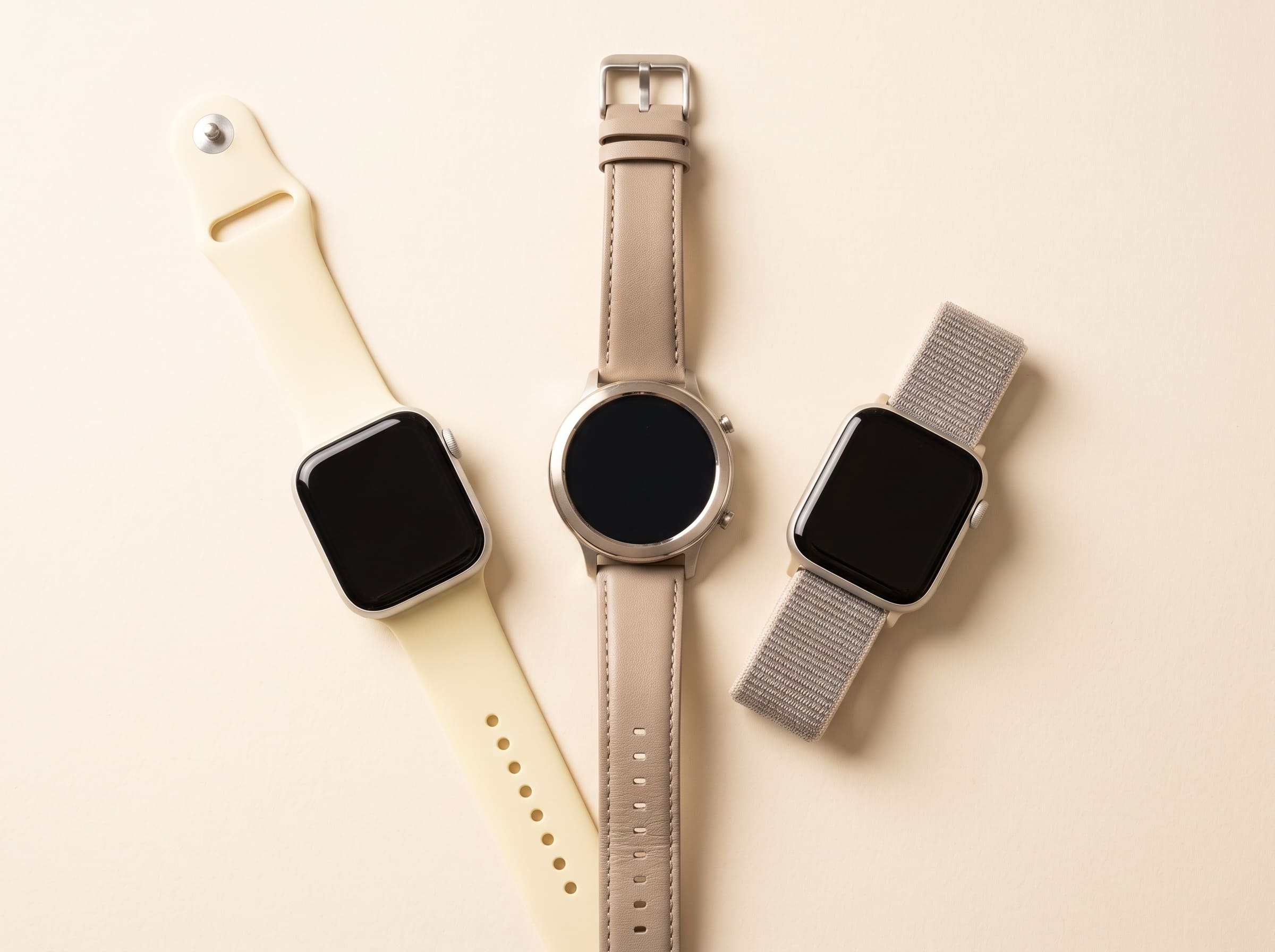 Diferentes estilos de smartwatches para diversos usos
