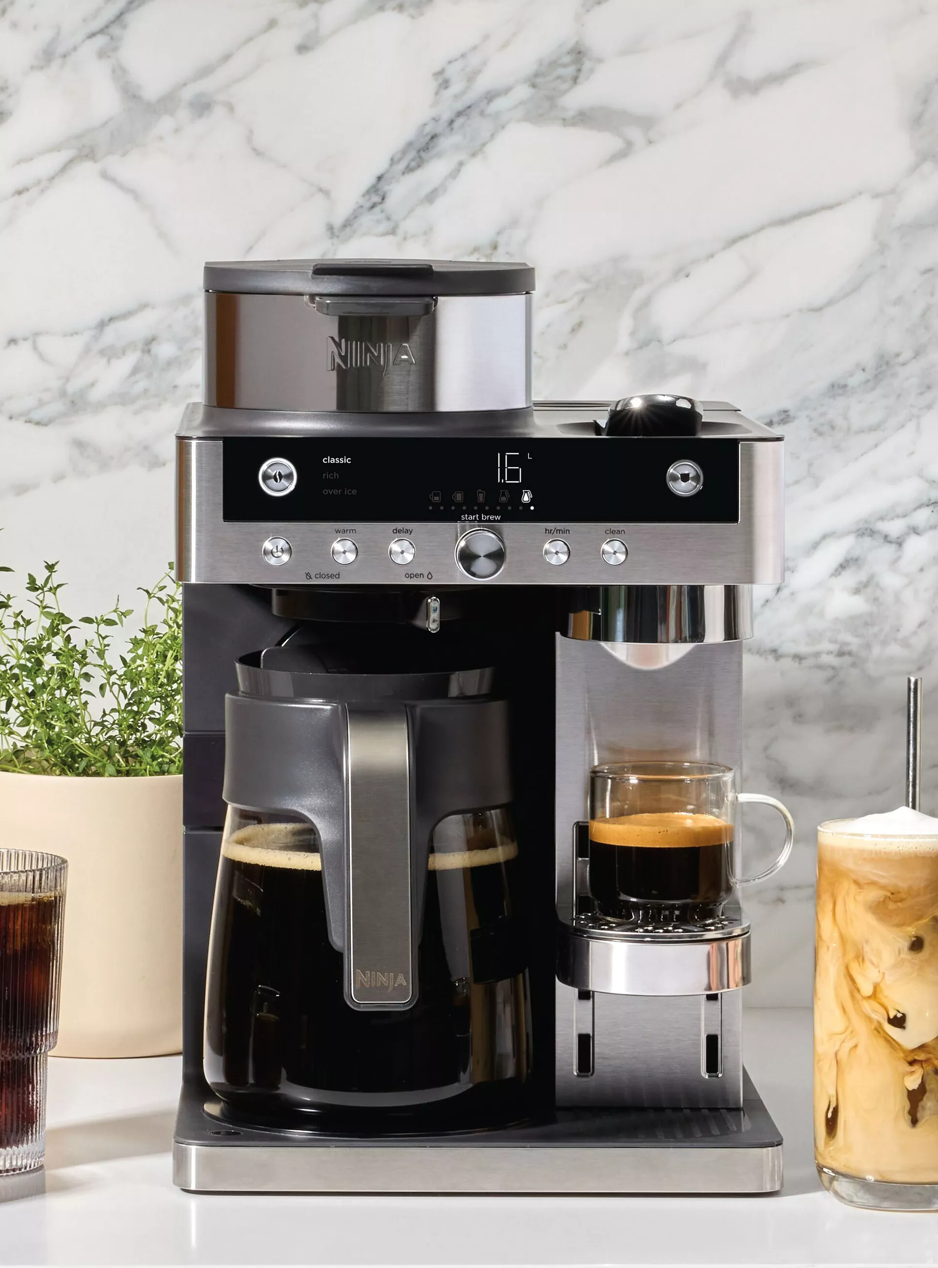 Cafetera Ninja de Cápsulas 2 en 1 Prestige DualBrew