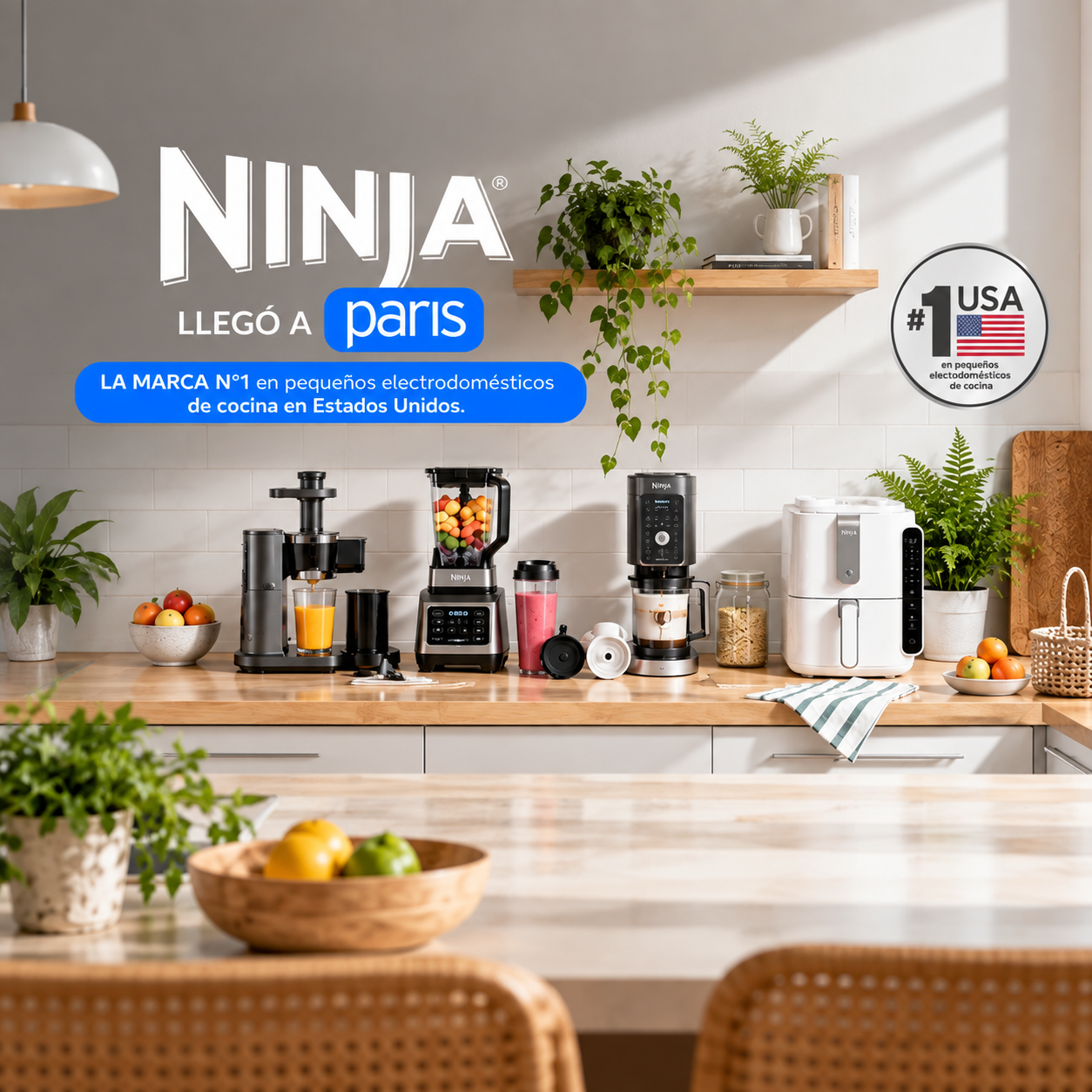 Ninja llega a Paris: Transformando la experiencia de cocinar en casa