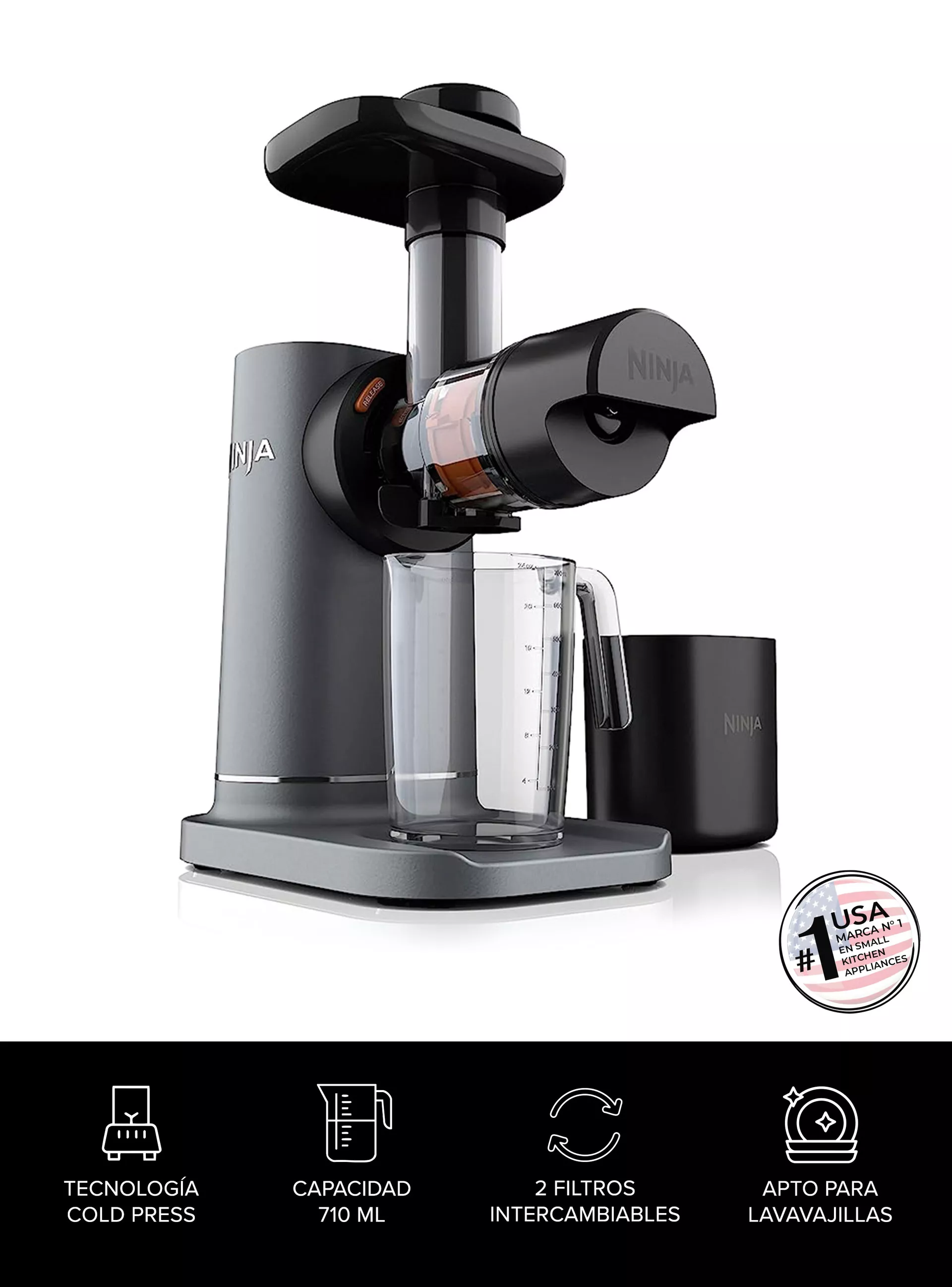 Extractor de Jugo Ninja NeverClog