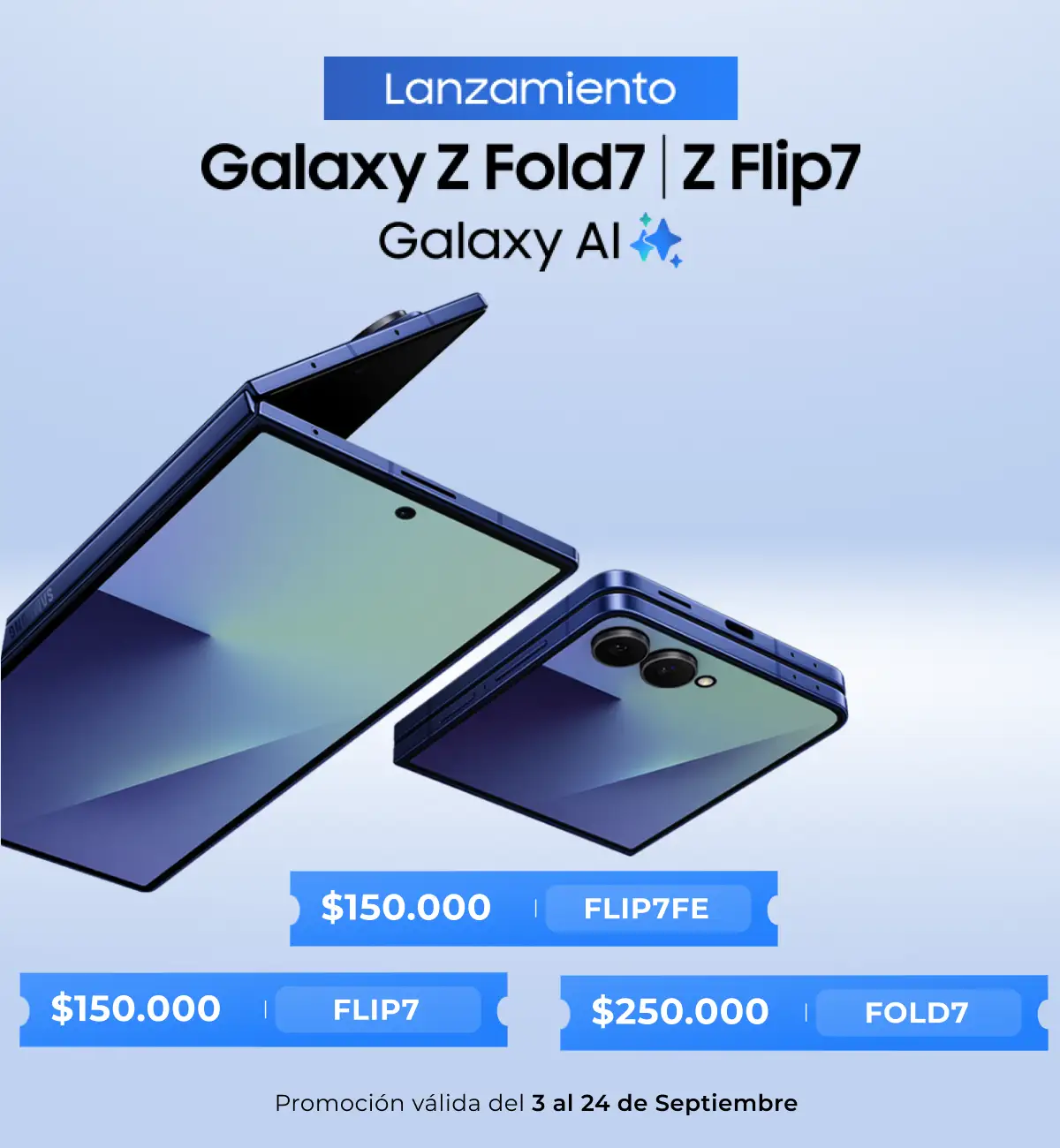 Samsung Flip y Fold