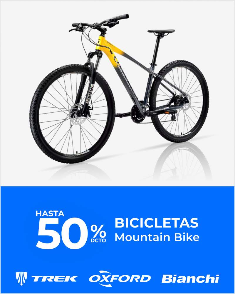 Hasta 50% Bicicletas