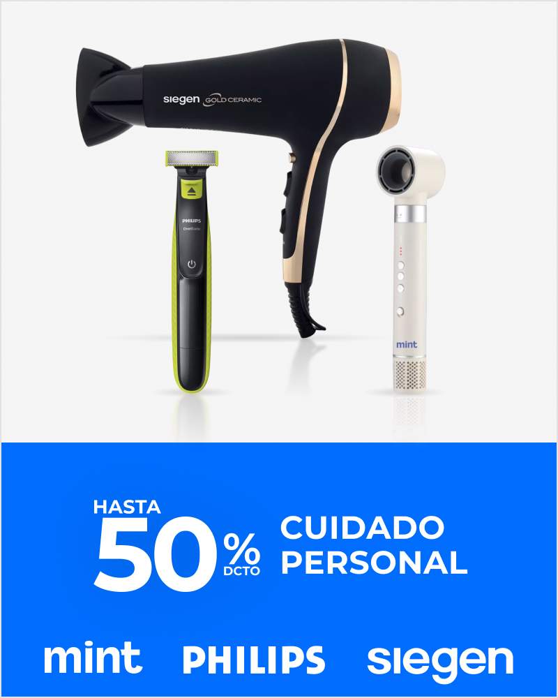 hasta 50% cuidado personal