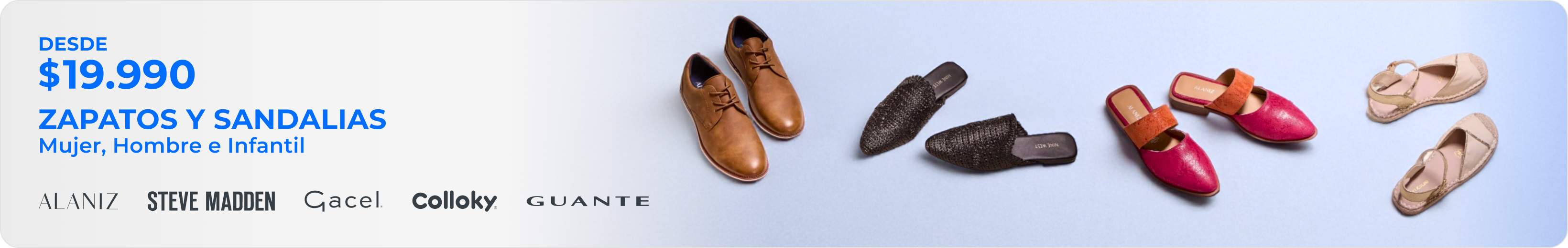 Zapatos y sandalias 