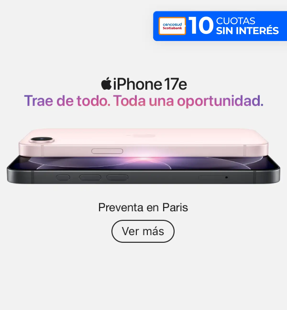 Lanzamiento iPhone 17e