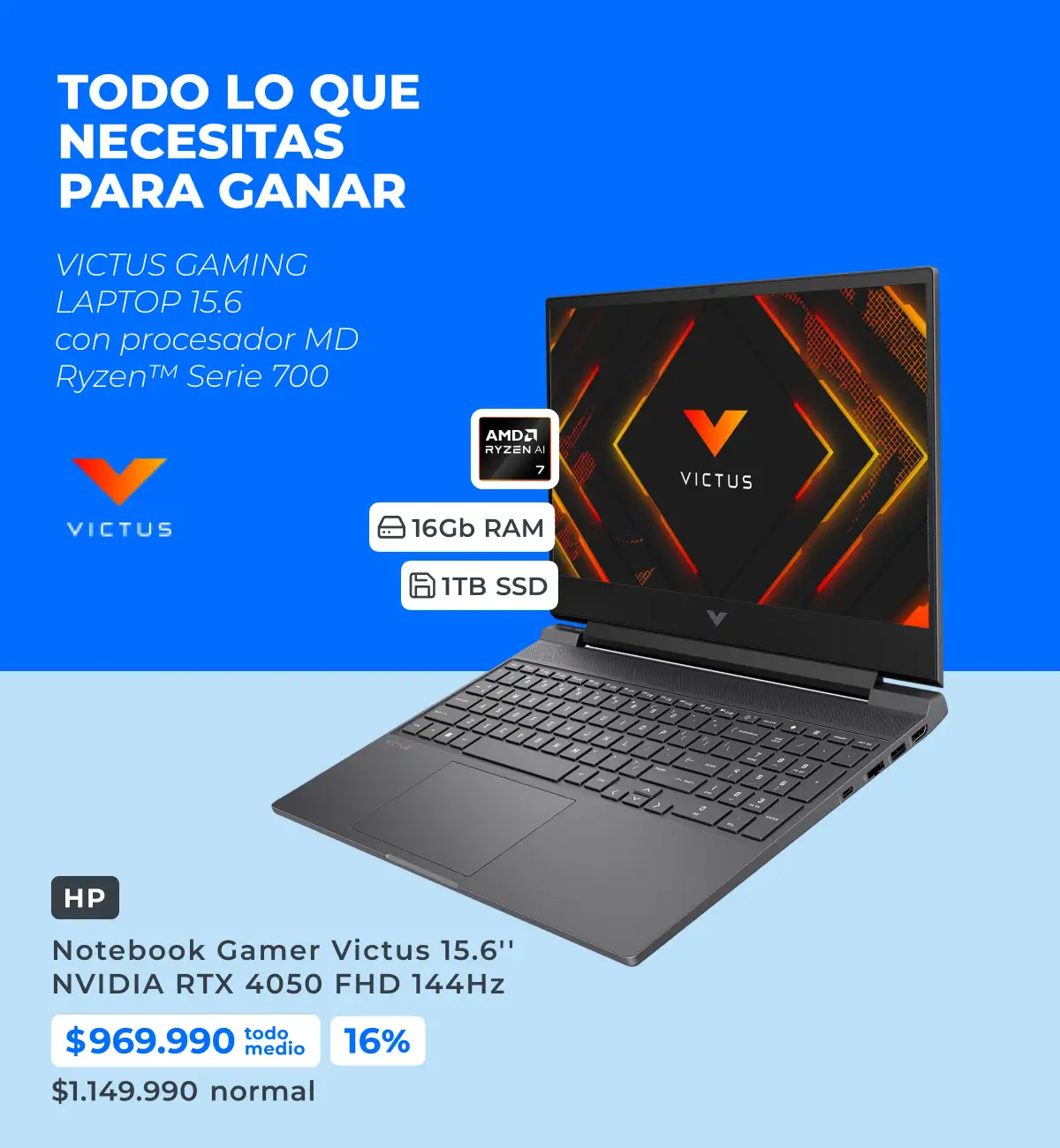 Notebook Gamer Victus 
