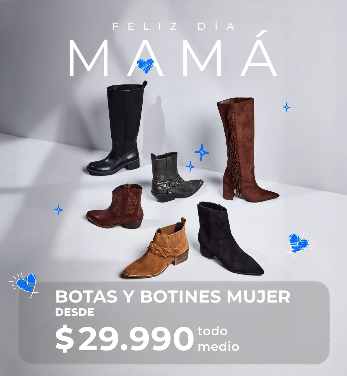 Botas y Botines para Mamá