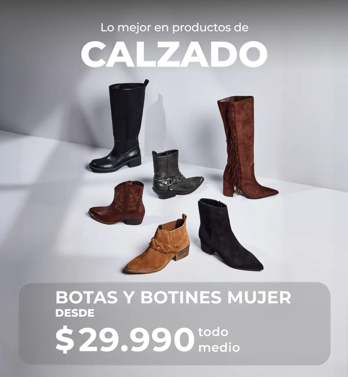 Botas y Botines para Mamá