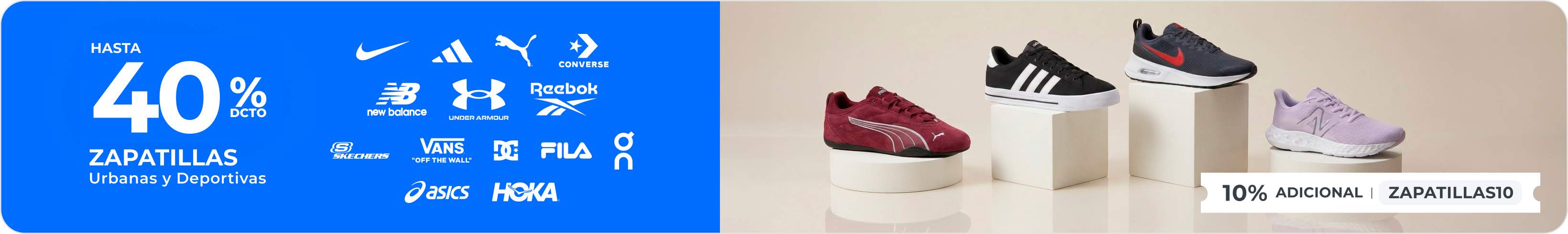 Zapatillas Urbanas y Deportivas