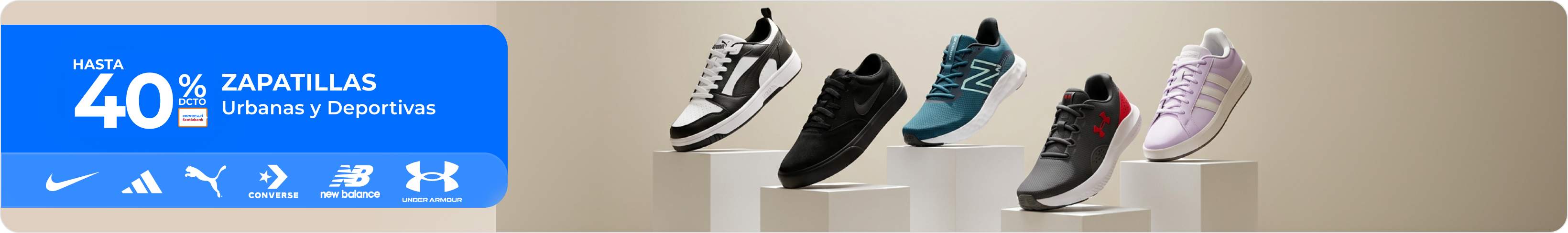 Zapatillas Urbanas y Deportivas