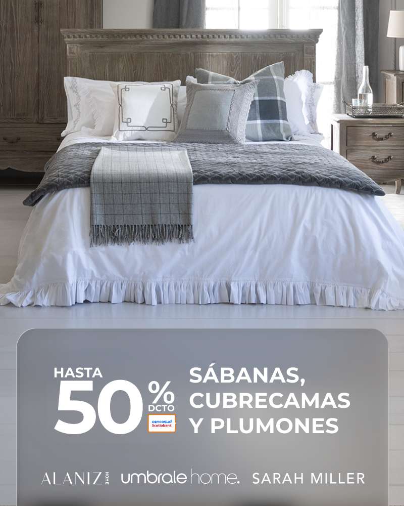 Sábanas, Cubrecamas y Plumones