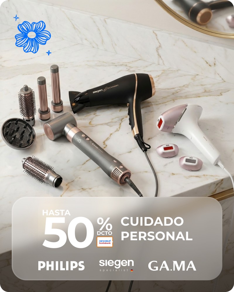 Hasta 50% de descuento en cuidado personal