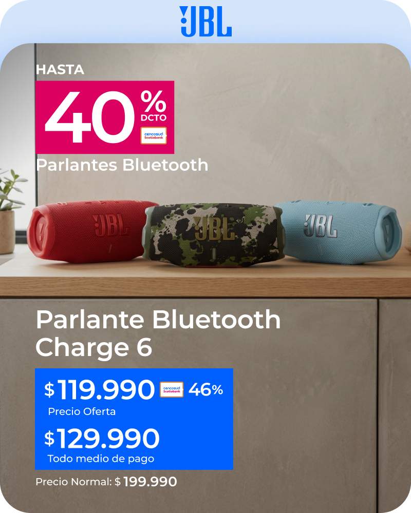 Parlantes bluetooth