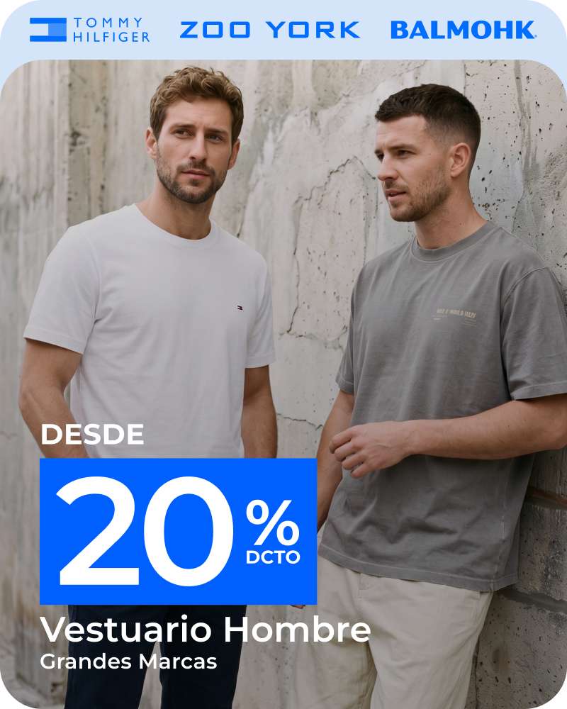 Hombre grandes marcas