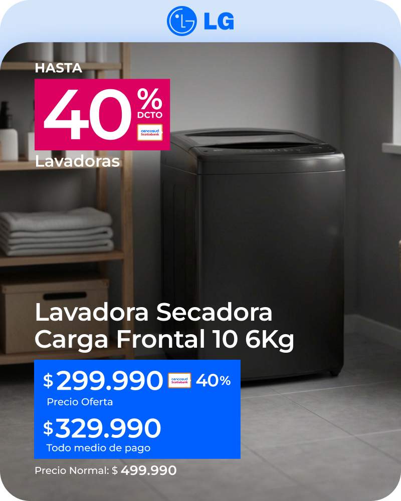 Lavadora LG