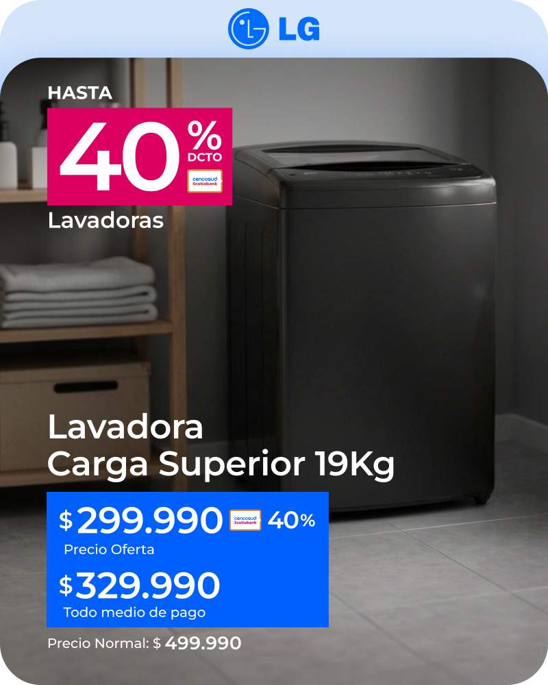 Lavadora LG