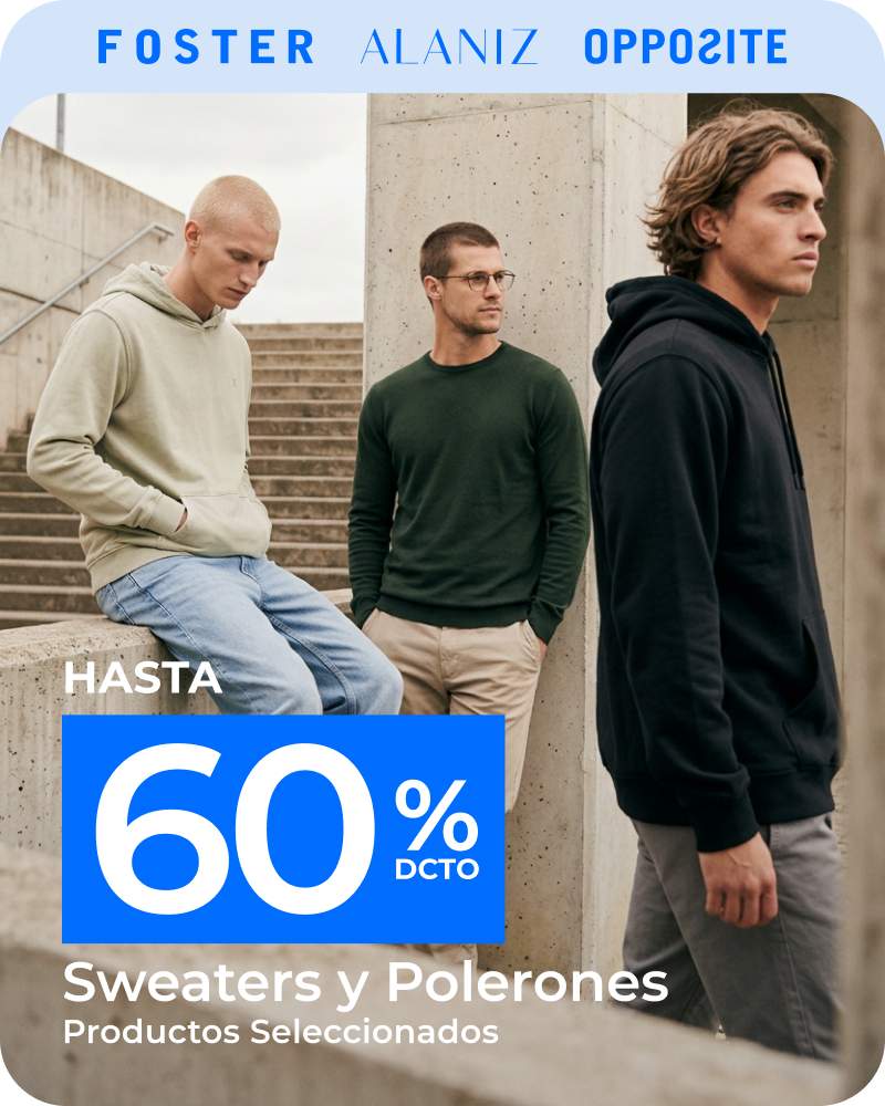 Sweaters y Polerones
