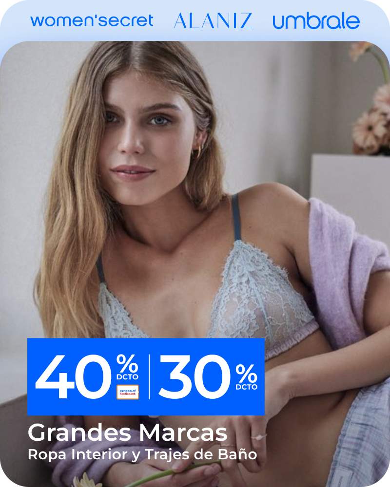 Ropa interior y Trajes de baño