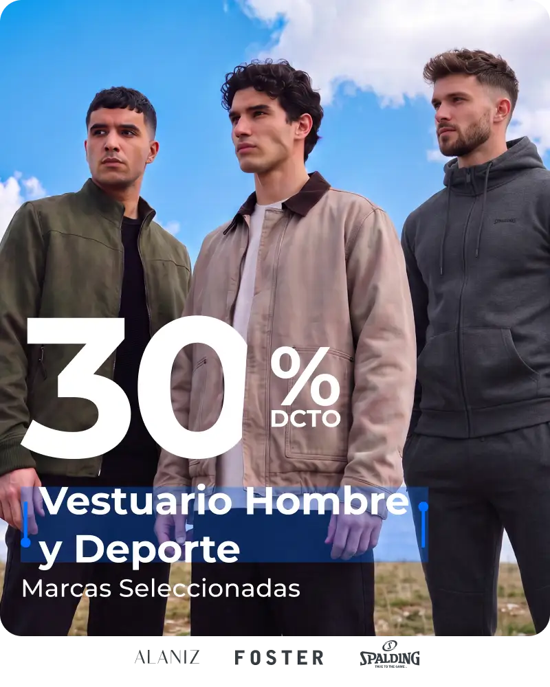 Vestuario Hombre y Deporte