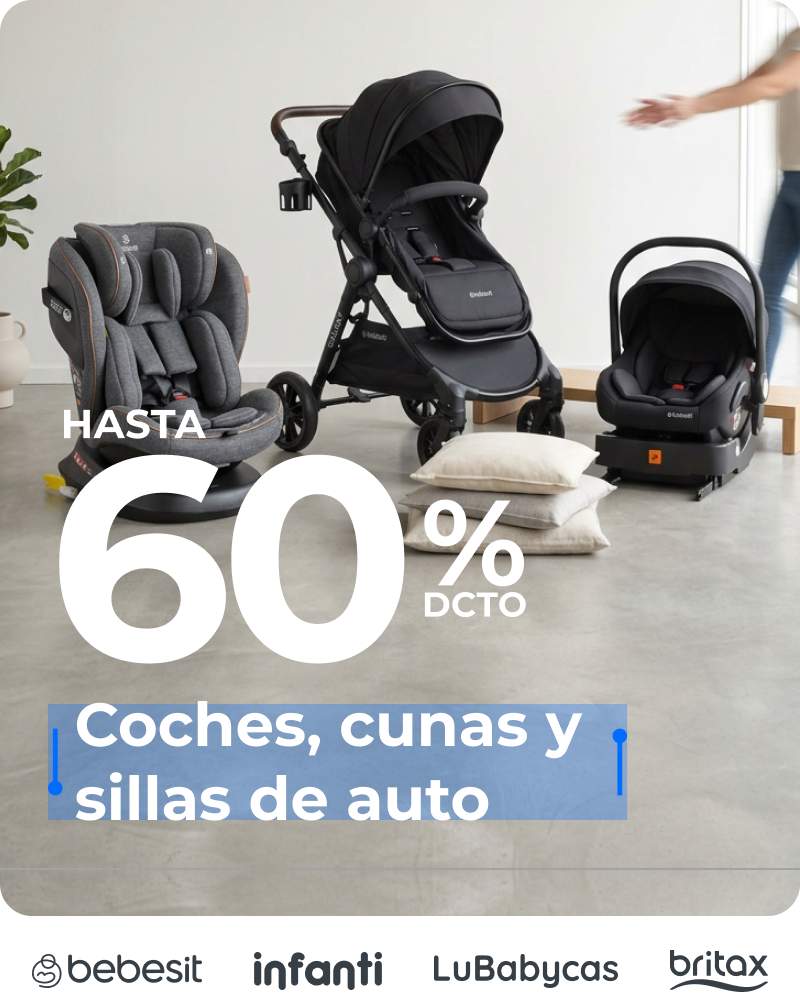 Coches, cunas y sillas de auto