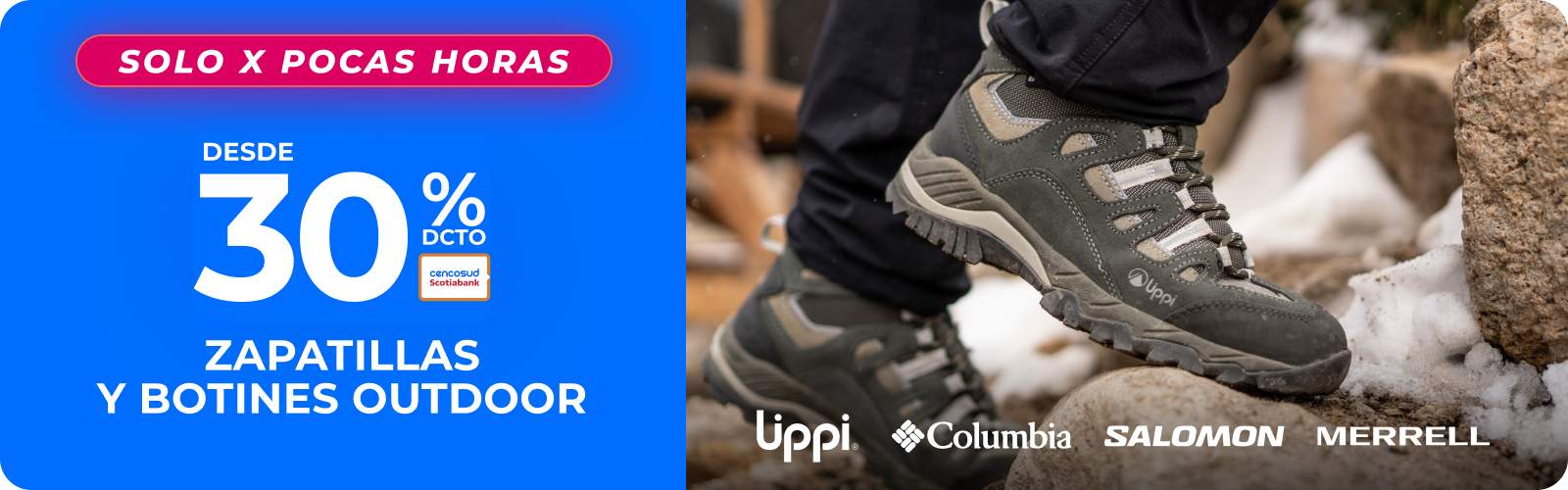 Zapatillas y Botines Outdoor
