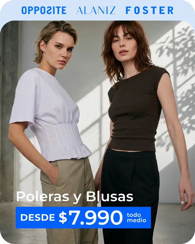 Poleras y blusas