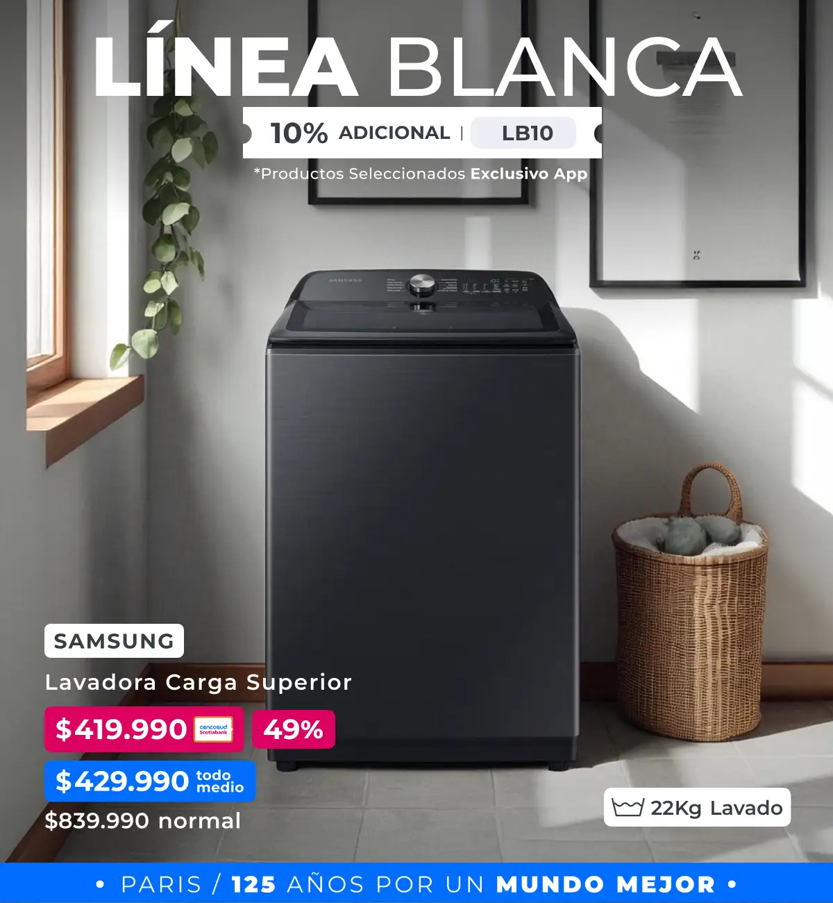 linea blanca