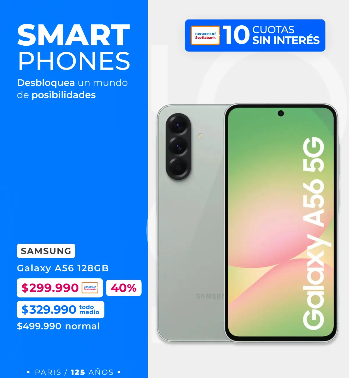 Smartphones | en Paris 125 Años