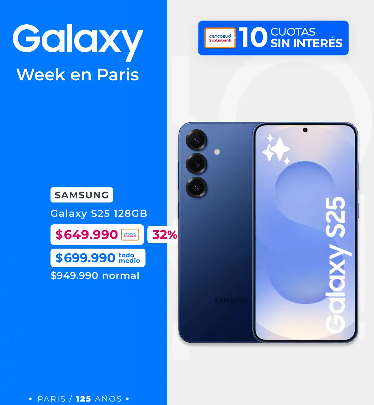 celulares | en Paris 125 Años