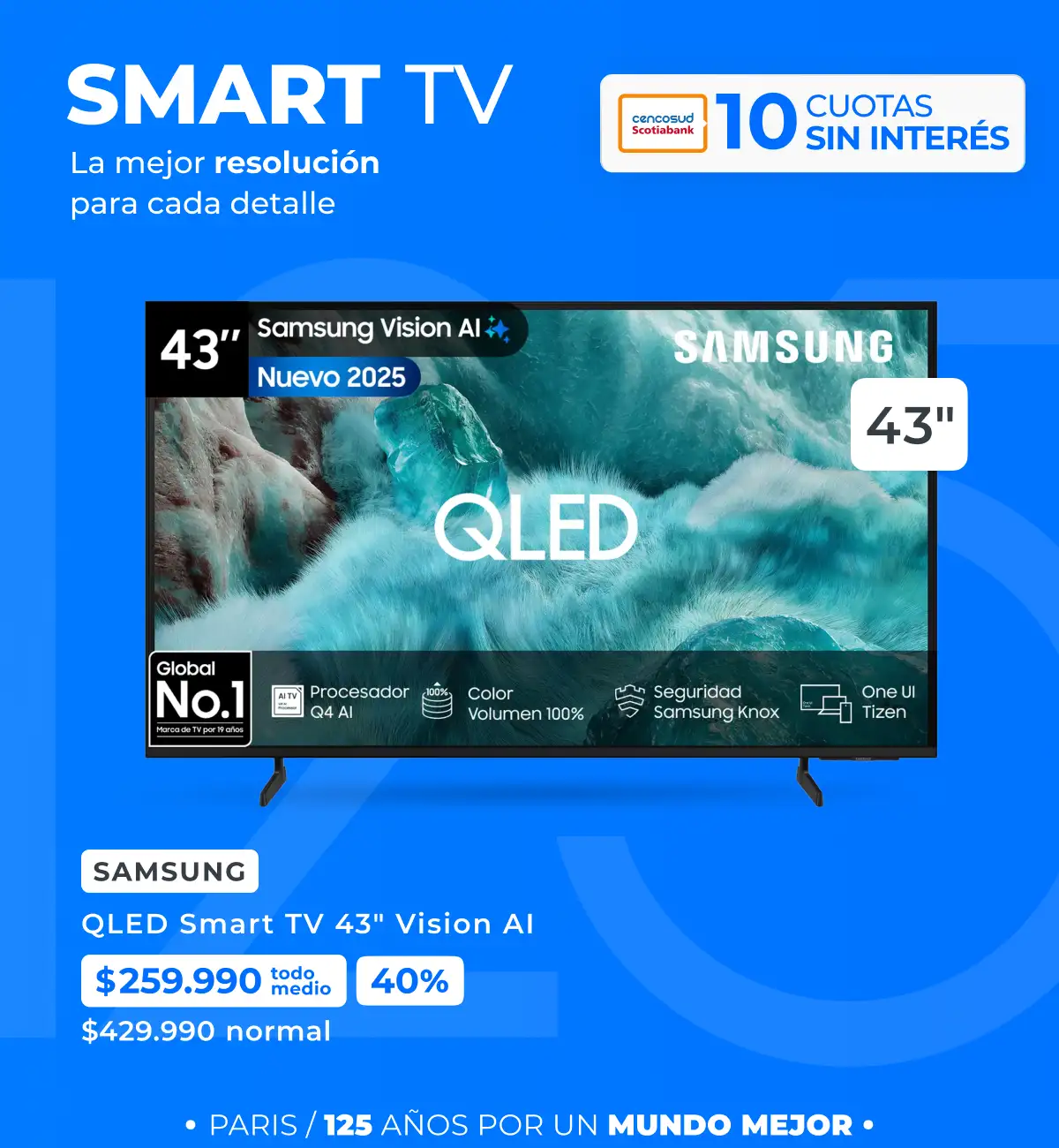 Smartv | en Paris 125 Años