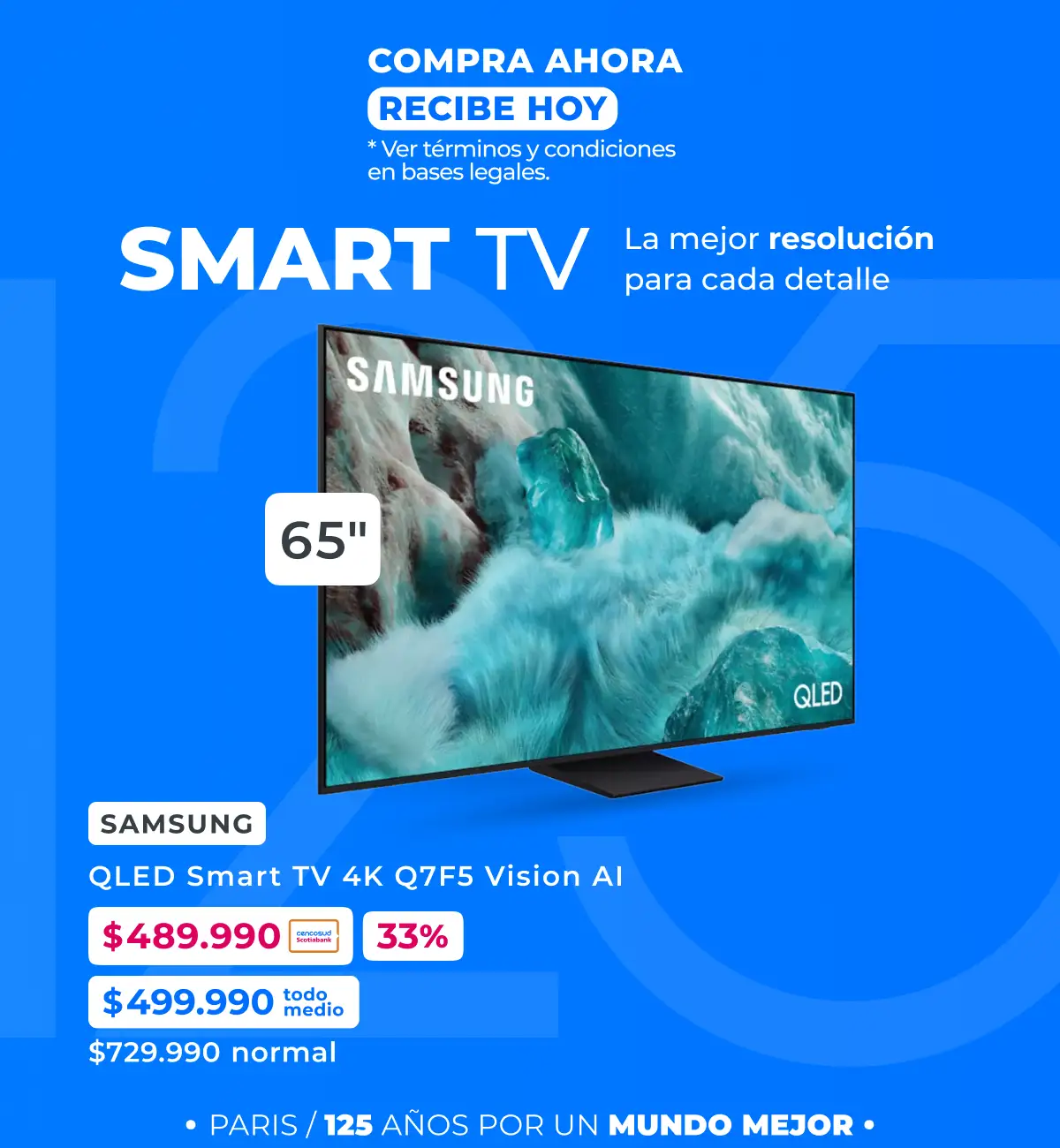 Smart Tv | en Paris 125 Años