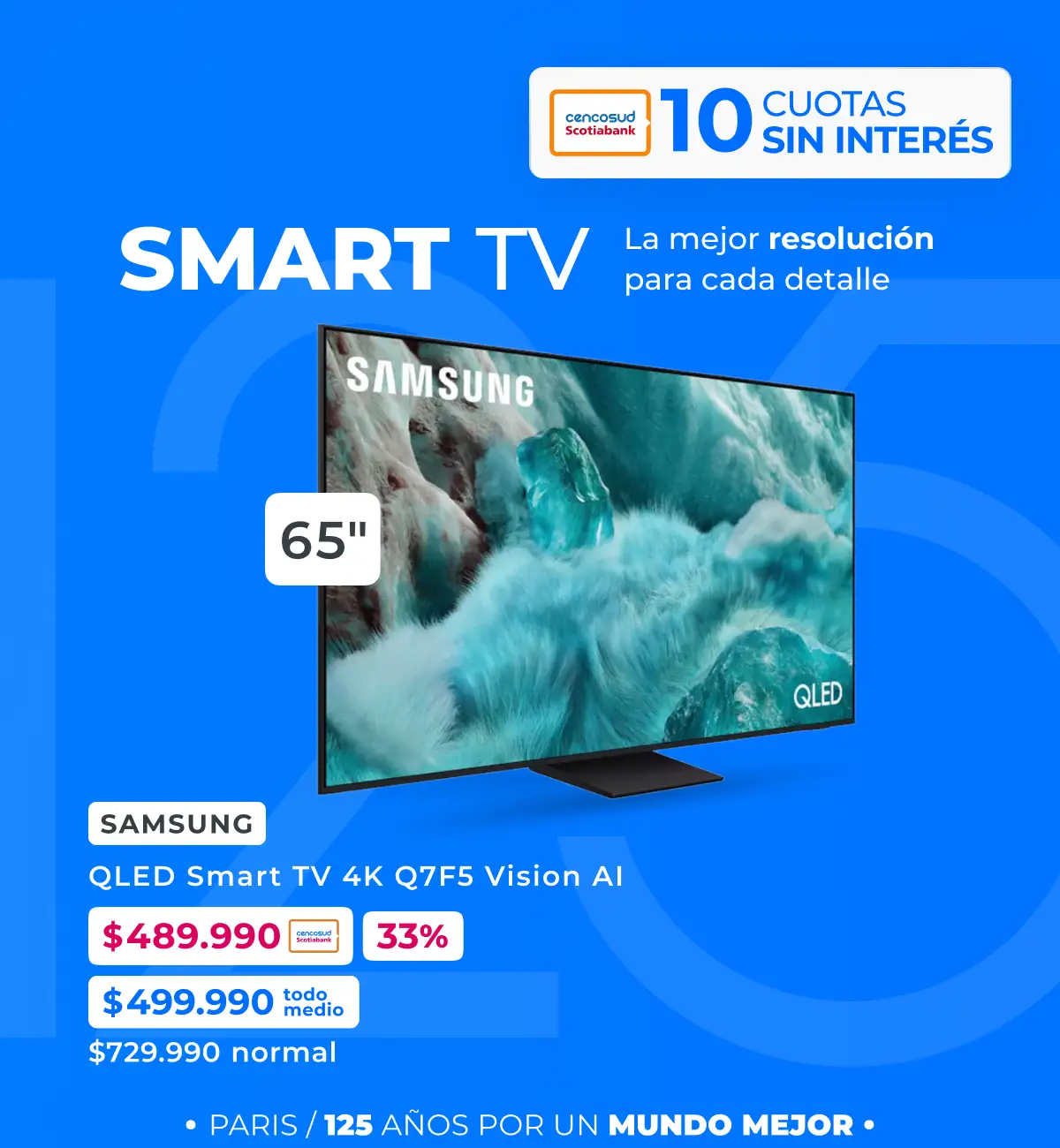 Smart Tv | en Paris 125 Años