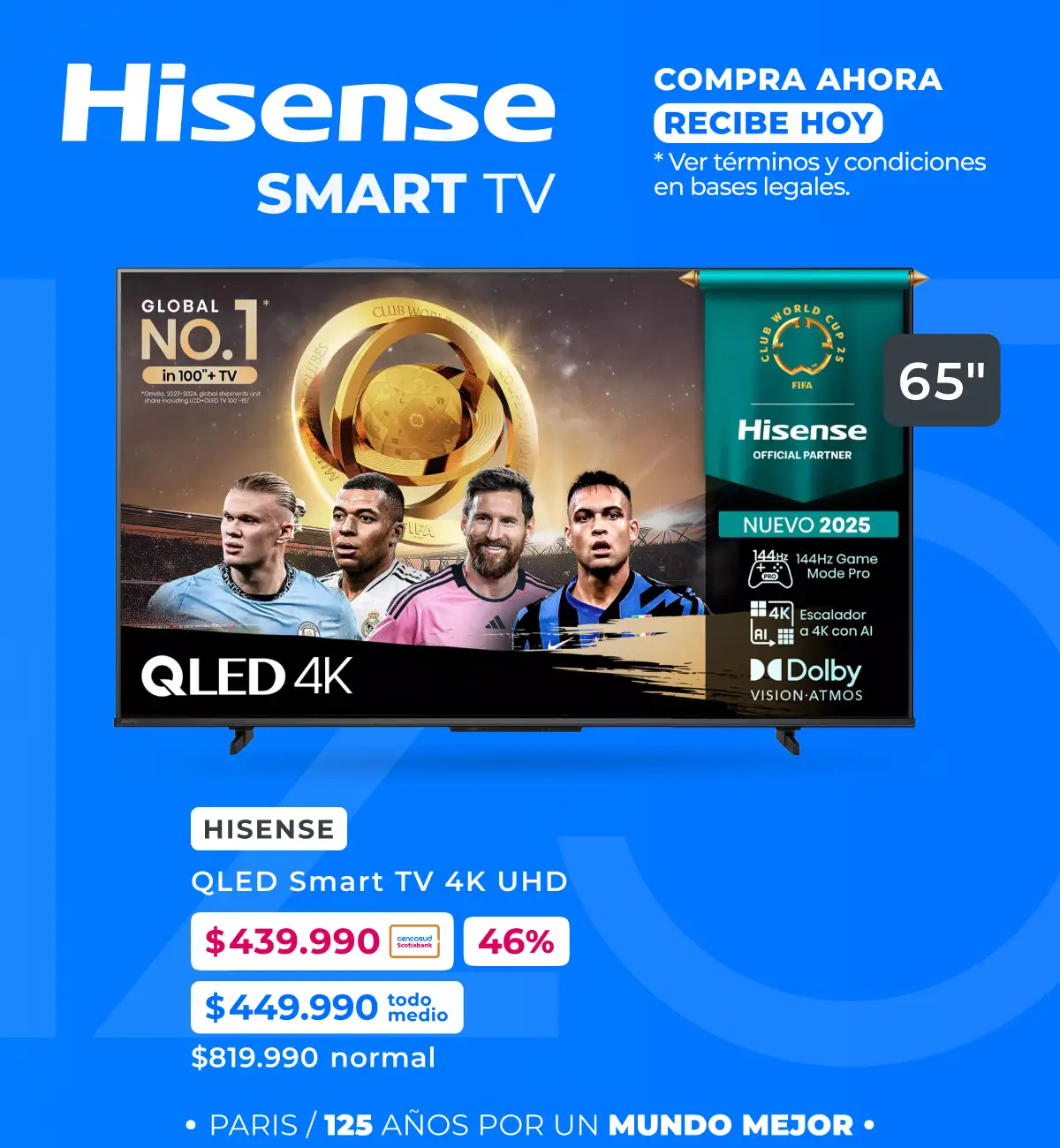 Hisense en Paris