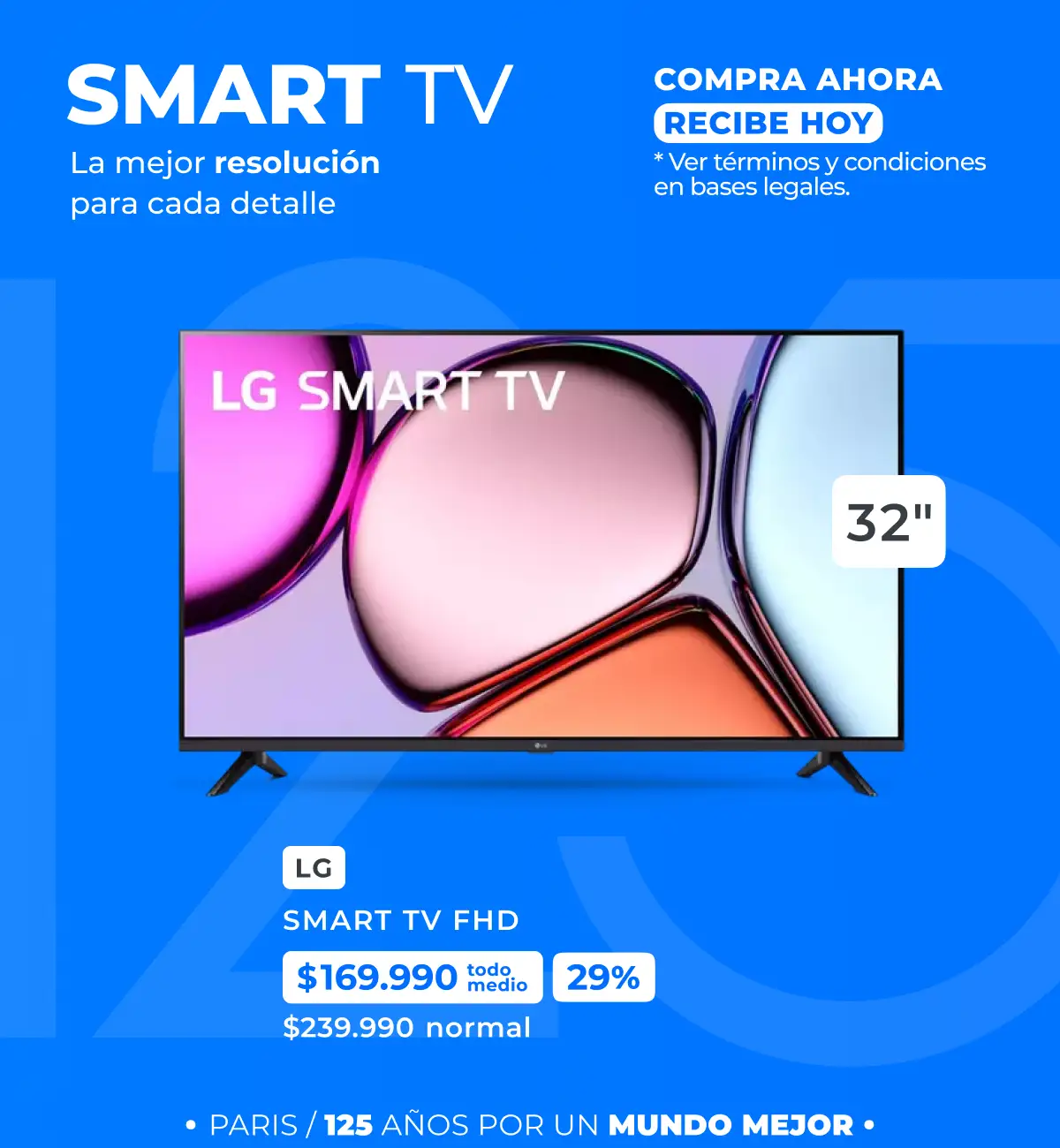 Smart Tv | en Paris 125 Años
