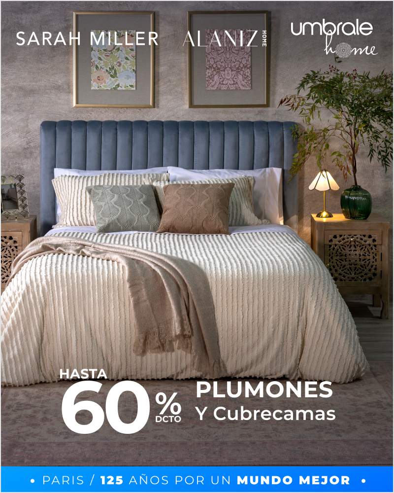 Hasta 60% en plumones