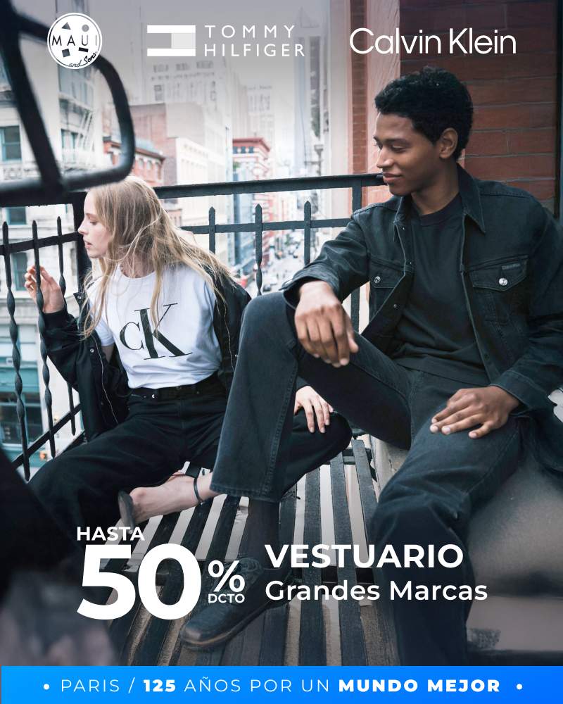 Hasta 50% Vestuario grandes marcas
