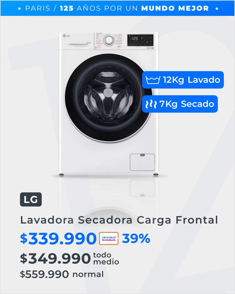 Lavadoras y secadoras en oferta
