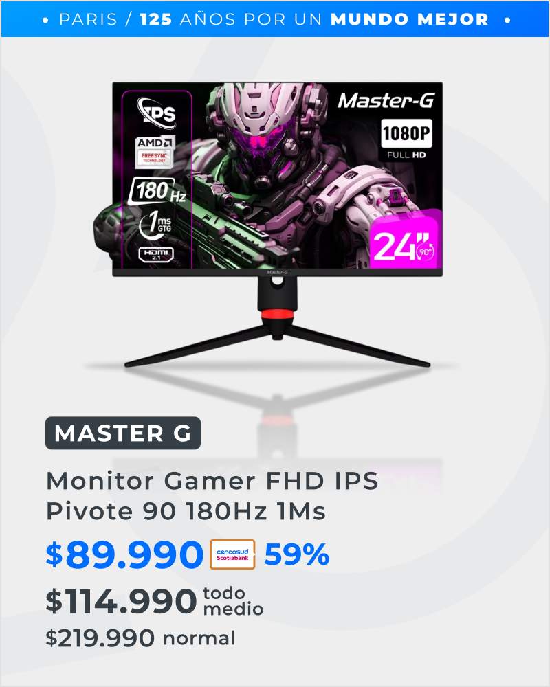 Monitores en oferta