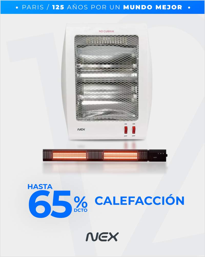 Hasta 65% Calefaccion