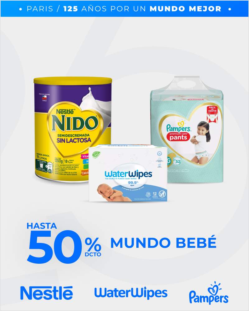 Hasta 50% Mundo Bebé