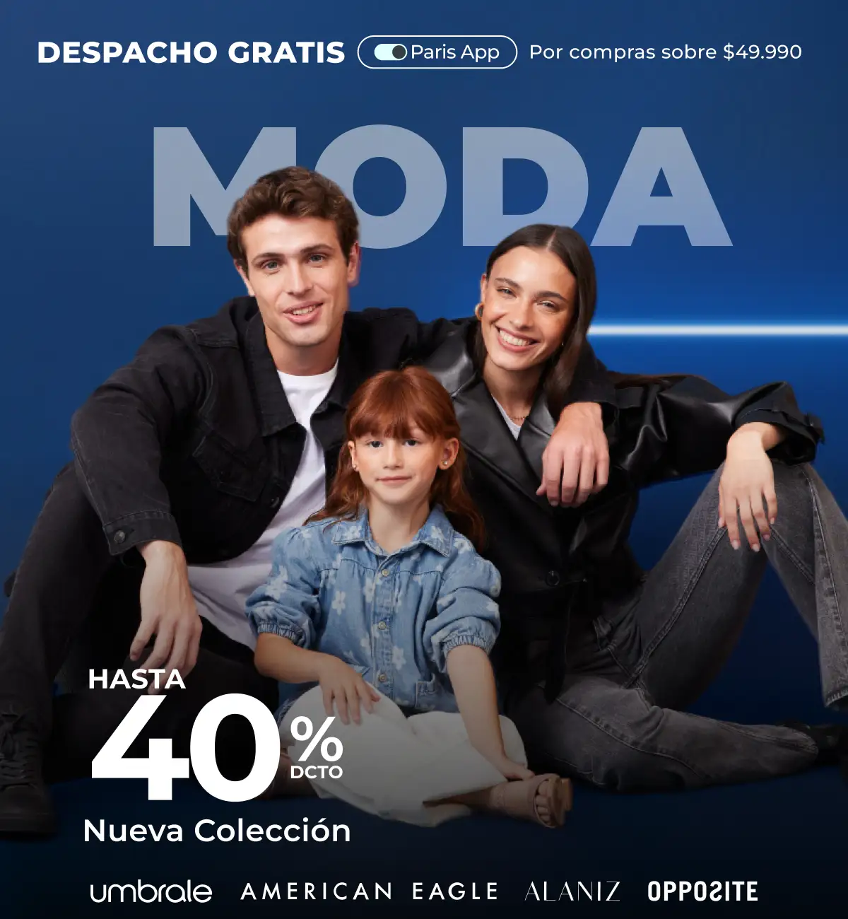 hasta 50% en Vestuario