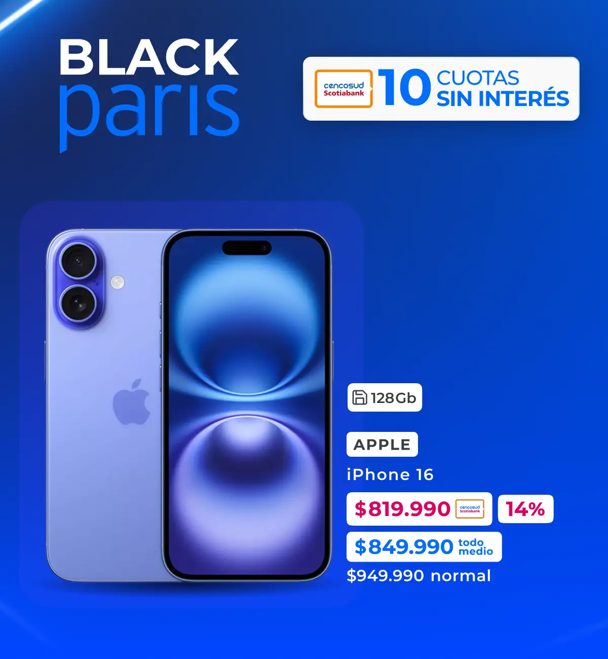 Apple en Black Paris
