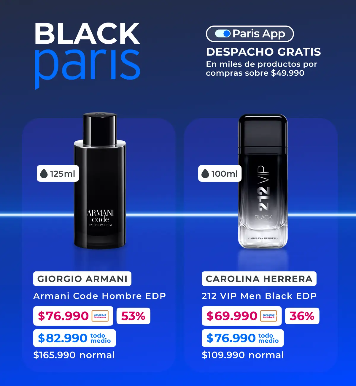 Hasta 50% Tus perfumes Favoritos