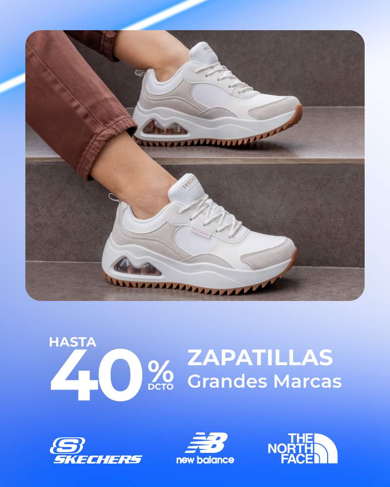 Hasta 40% Zapatillas Grandes Marcas