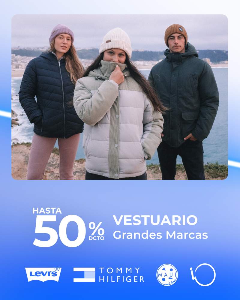 Hasta 50% Grandes Marcas Vestuario