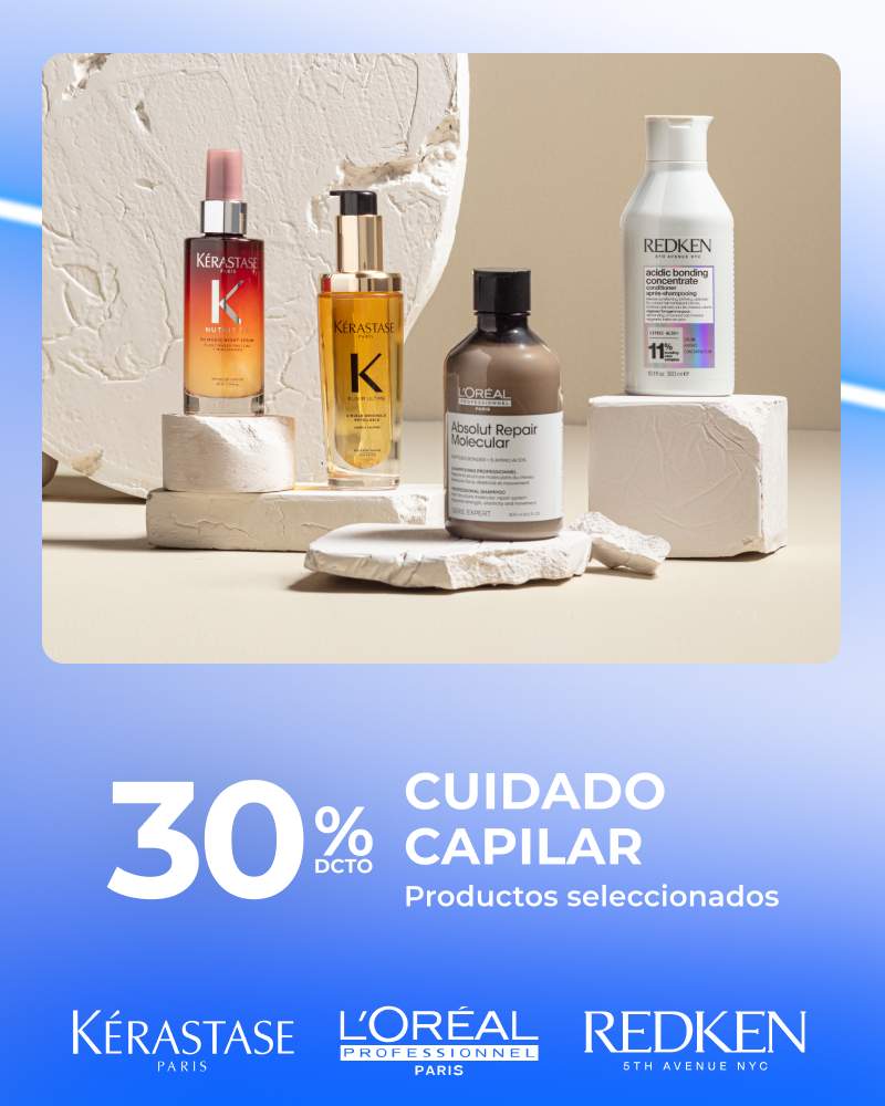 30% Cuidado Capilar Profesional *productos seleccionados