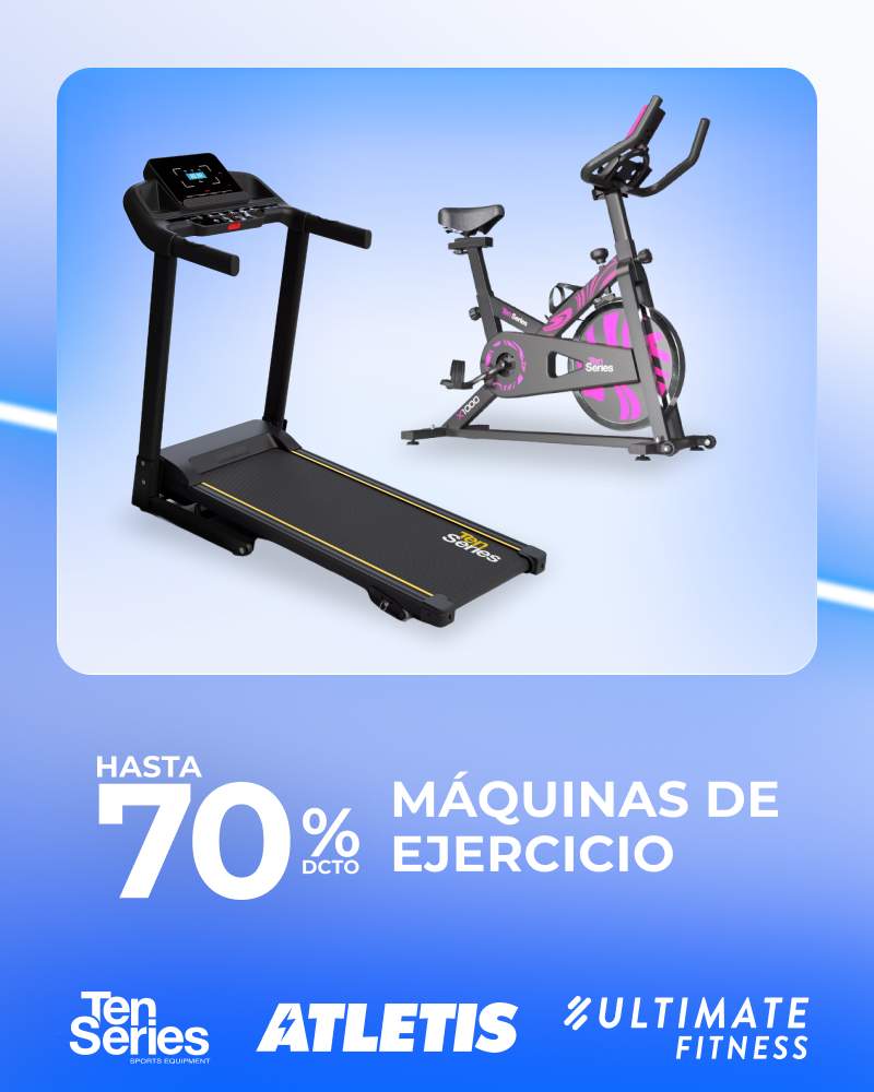 Máquinas de Ejercicio hasta 70% de dscto