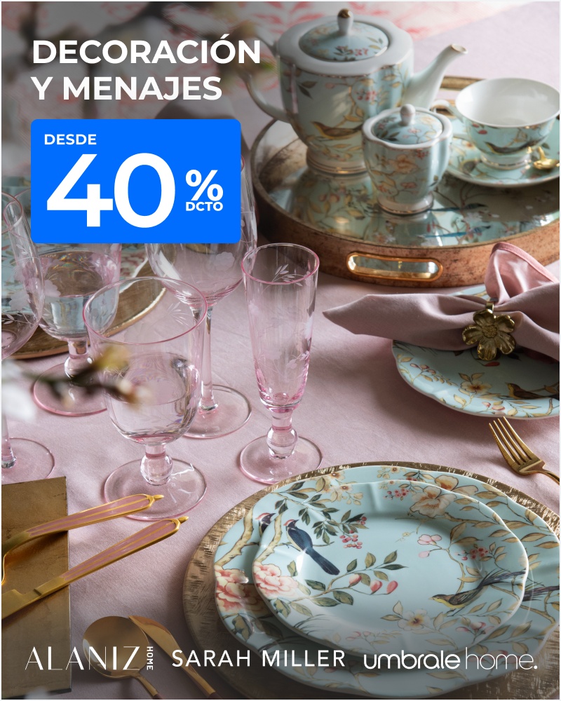 Decoración y menaje