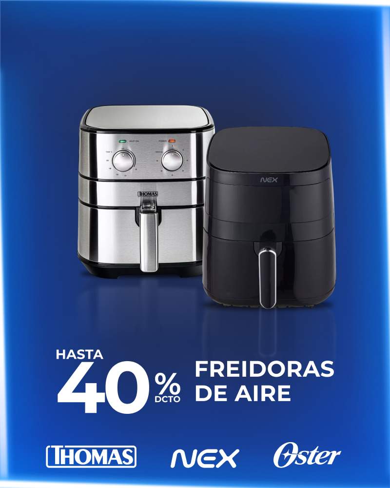 Hasta 40% TMP Freidoras de Aire