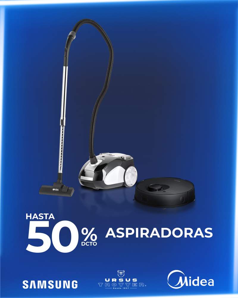 Hasta 50% Aspiradoras